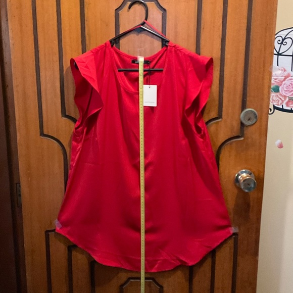Portman’s Short sleeved red top $15 ❤️ - Picture 6 of 9